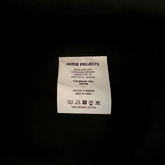 Norse Projects Black Shirt Jacket - Picture 3 of 4